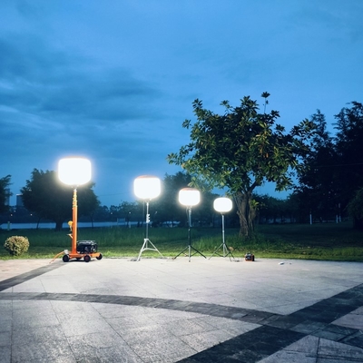 AC110V Led Balloon Lamp 1200W Светильники башенного крана для дорожных работ