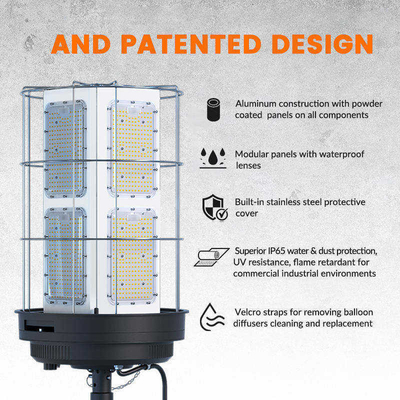 500W-1400W светодиодный воздушный шарик свет IP65 50000Hrs 360° Omni охват