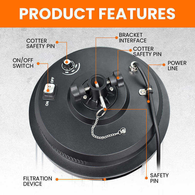 500W-1400W светодиодный воздушный шарик свет IP65 50000Hrs 360° Omni охват