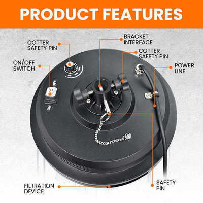 Фабрика оптом 36W наружной светодиодный светодиодный светодиод регулируемый светодиод с растяжимой рукой для кемпинга на открытом воздухе