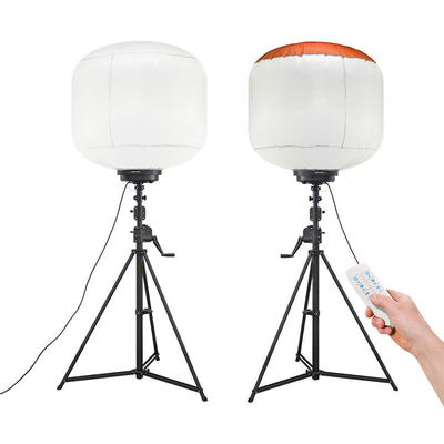 Переносной светодиодный аэростатный светильник 320 Вт IP65 с регулировкой яркости для наружного строительства